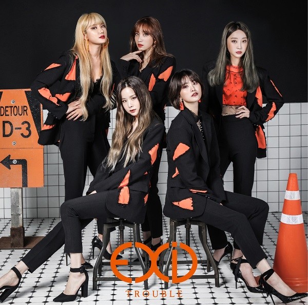 EXID – TROUBLE cover